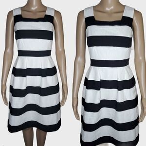 I.N.C Adorable striped fit and flare dress